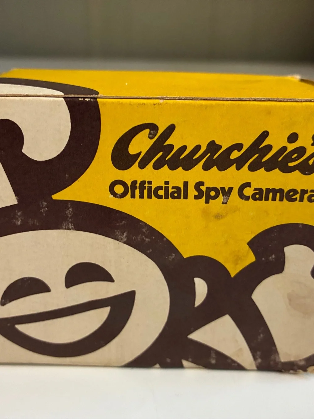 Vintage Churchie’s Official Toy Camera 127 Film Hong Kong w/ Original Box Rare